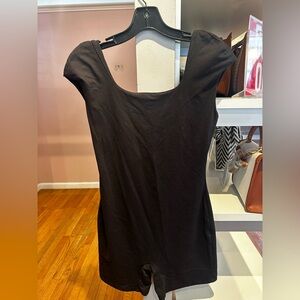 Sleek Black Women's Bodysuit